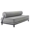 Sofa «Twilight Sleep Sofa - Black Frame» имеет специальную подушку размещение которой настраивается на три различных глубины, а также имеет поддержку для поясницы